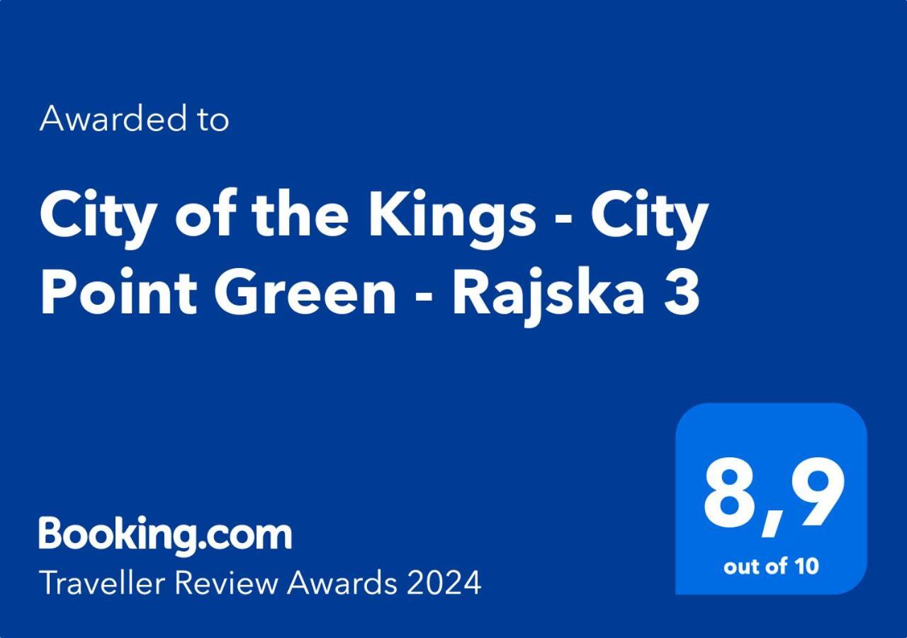 City Of The Kings - City Point Green - Rajska 3 Krakau Buitenkant foto